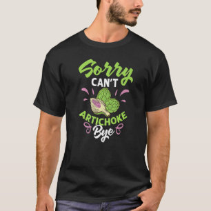 Artichoke Plant Recipe Vegetable Flower Dip Seeds T-Shirt