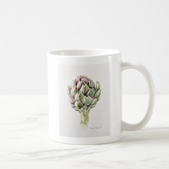 Artichoke Study 1993 Coffee Mug (Right)