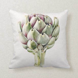 Artichoke Study 1993 Throw Pillow
