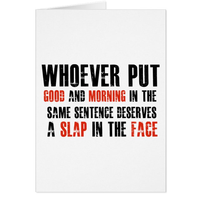 Articles drôles de cadeau (Devant)