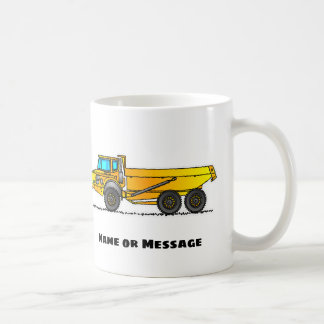 Articulated Hauler Mug, Construction Mugs, Vehicle Coffee Mug