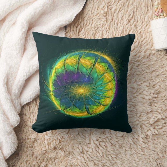 Articulated Plasma Throw Pillow (Blanket)