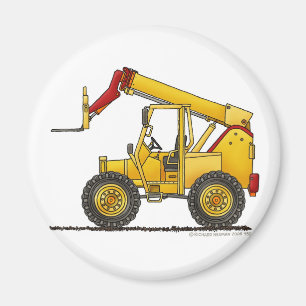 Articulating Boom Lift Construction Magnets