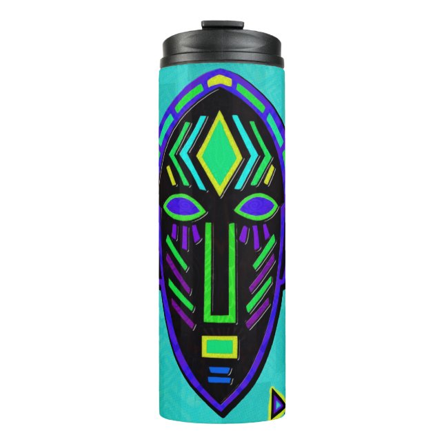 Artifact African Pop Art Thermal Tumbler (Front)