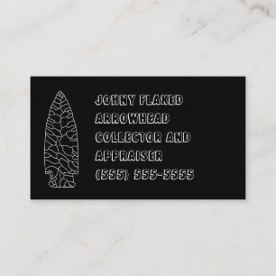 Artifact collector business cards