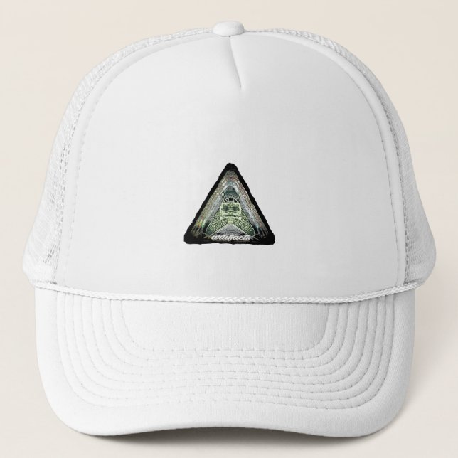 artifacts - something on your mind? trucker hat (Front)