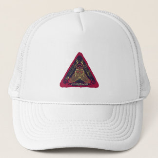 artifacts - something on your mind? v2 pink logo trucker hat