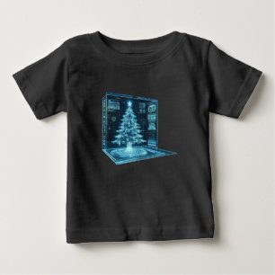 Artificial Christmas Tree Baby T-Shirt