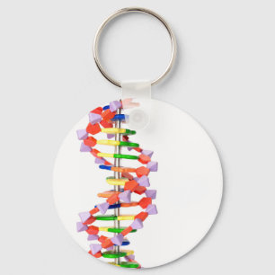 Artificial DNA model Keychain
