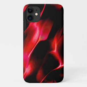 Artificial dunes in red shading iPhone 11 case