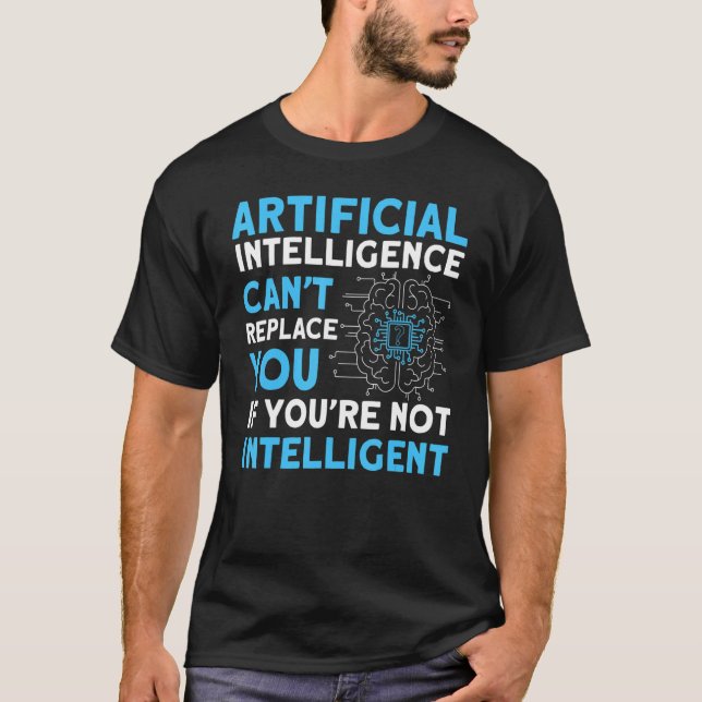 Artificial Intelligence Algorithm Programmer Ai De T-Shirt (Front)