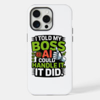 Artificial Intelligence Boss AI Funny Design