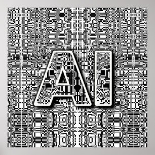 Artificial Intelligence Chip Poster