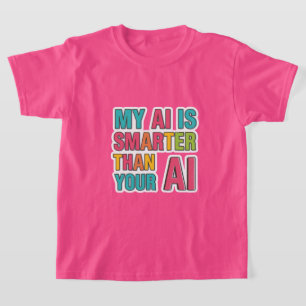 Artificial intelligence competition T-Shirt