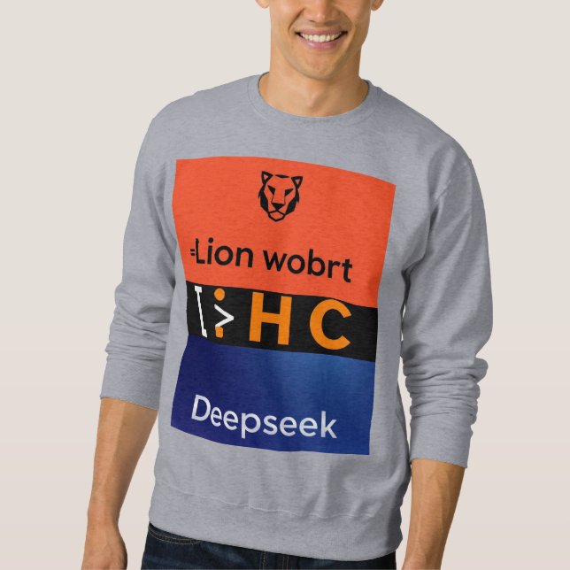 Artificial intelligence DeepSeek T-shirt  Sweatshirt (Front)