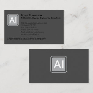 Artificial Intelligence Engineering                Business Card
