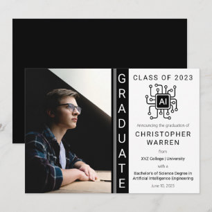 Artificial Intelligence Engineering Graduation Announcement