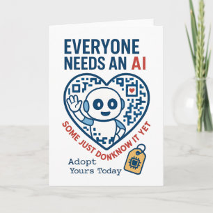 Artificial Intelligence Everyone Needs AI Card