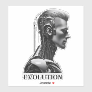 Artificial Intelligence Generated Human, B & W