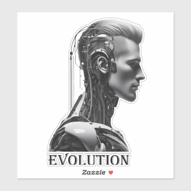 Artificial Intelligence Generated Human, B & W (Sheet)