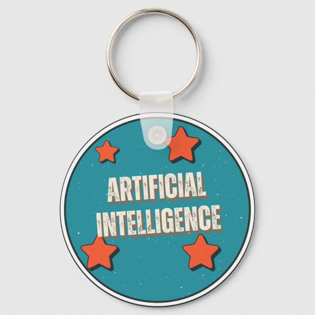 Artificial Intelligence Keychain (Front)