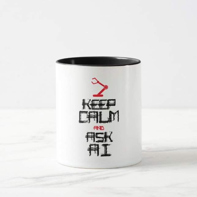 artificial intelligence mug (Center)