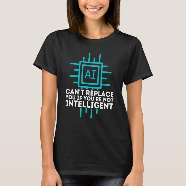 Artificial Intelligence Programmer AI Developer T-Shirt (Front)