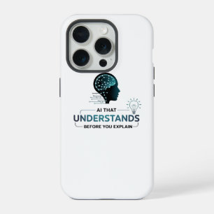 Artificial Intelligence Smart Tech Design iPhone 15 Pro Case