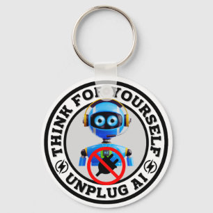 Artificial Intelligence - Unplug AI Keychain