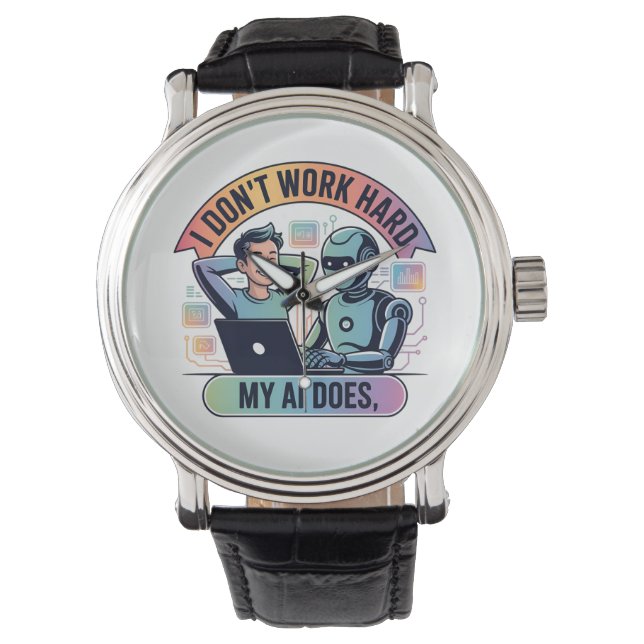 Artificial Intelligence Work Smarter Watch (Front)