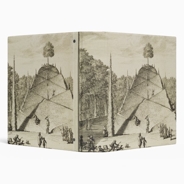 Artificial Mount Parnassus, engraved by Johannes V Binder (Background)