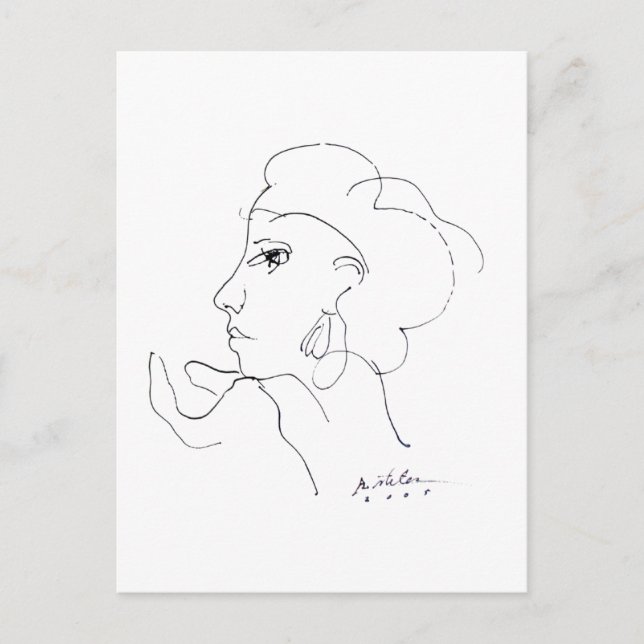 ARTILES CHEF DES CARTES POSTALES POUR FEMMES (Devant)