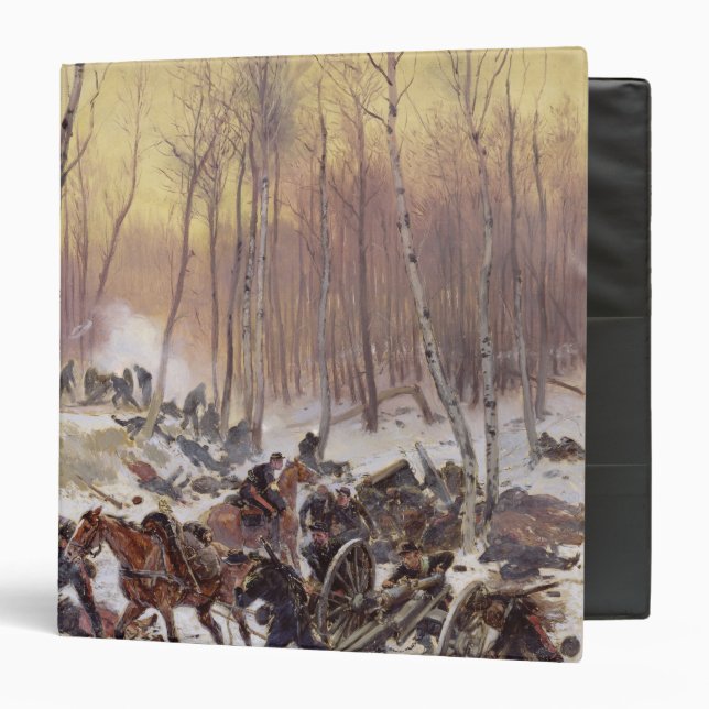 Artillery Combat in a Wood Binder (Front/Inside)