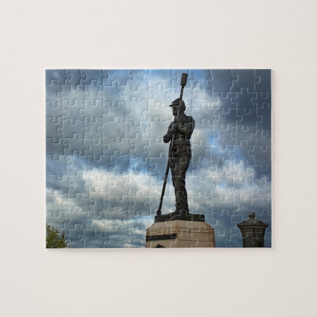 Artillery Monument - Gettysburg National Park Jigsaw Puzzle (Horizontal)