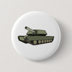 Artillery Tank 2 Inch Round Button