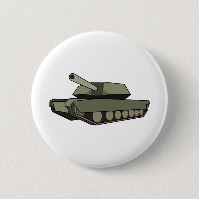 Artillery Tank 2 Inch Round Button (Front)