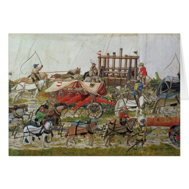 Artillery train of Maximilian I (Front Horizontal)