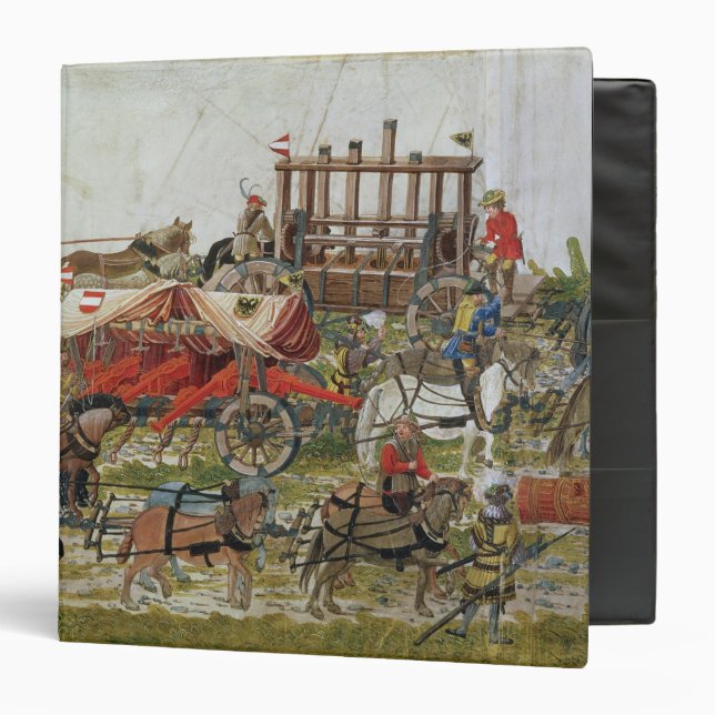 Artillery train of Maximilian I Binder (Front/Inside)