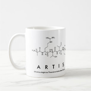 Artis peptide name mug