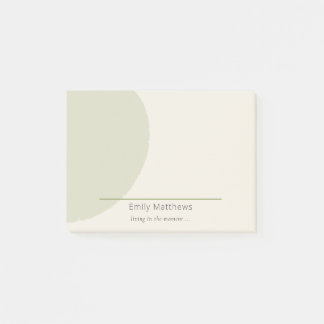 Artisan 4x3 Notes Sage Minimalist Brand