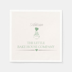 Artisan Bakery Business, Branding Boutique Napkin