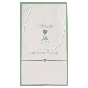 Artisan Bakery Business, Branding Boutique  Small Gift Bag