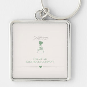 Artisan bakery business branding for new bakery keychain