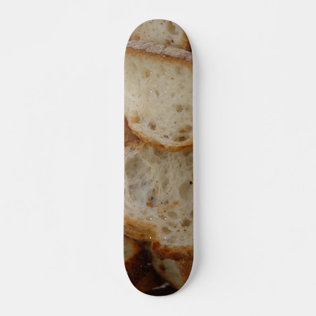 Artisan Bread Slices Skateboard (Front)