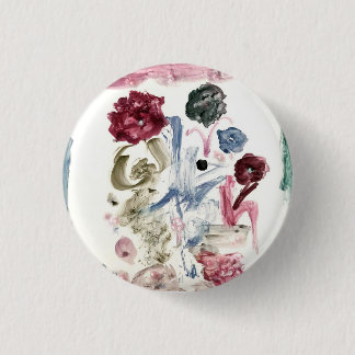 Artisan Button Brooch In Watercolor