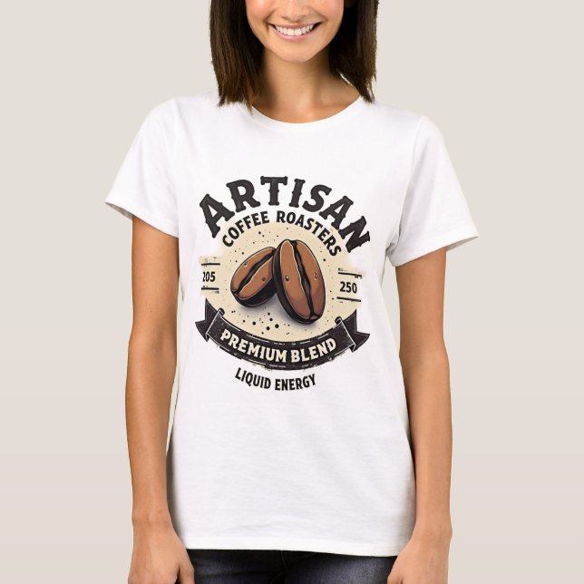 Artisan Coffee Roasters - Vintage Premium Blend T-Shirt (Front)
