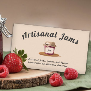 Artisanal Jams & Jellies Business Card