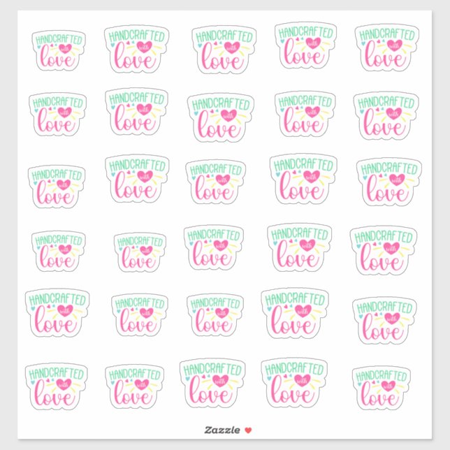 Artisanat avec Love Custom Vinyl Stickers (Feuille)