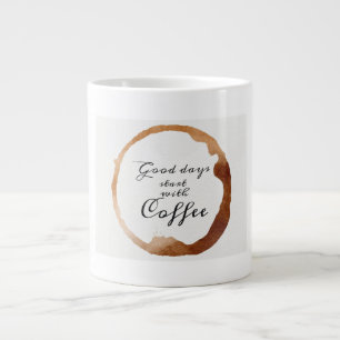 "Artisan's Brew: Specialty Coffee Mug" Large Coffee Mug