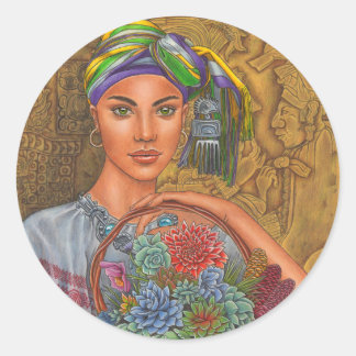 "Artisans : tisserand de panier" autocollant